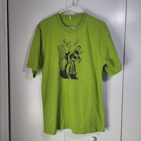 VTG 2003 y2K RIO CARNAVAL Brazil Nuts T Shirt Green Souvenir Travel Graphic T - Picture 4 of 11